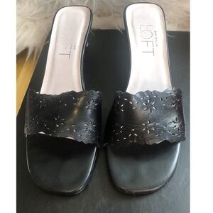 Ann Taylor Loft Kitten Sandals